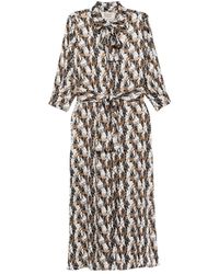 ALESSANDRO ENRIQUEZ - Printed Shirtdress - Lyst
