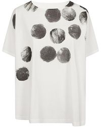 Moyuru - Printed Cotton T-Shirt - Lyst