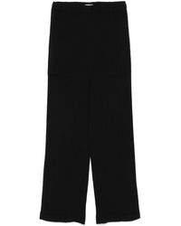 Issey Miyake - Hatching Pleats Trousers - Lyst