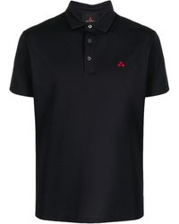 Peuterey - Logo-embroidered Polo Shirt - Lyst
