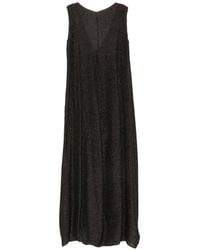 Cortana - Anhelo Silk Long Dress - Lyst