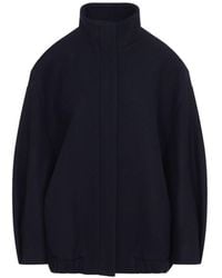 Dries Van Noten - Voles Wool Blend Bomber Jacket - Lyst