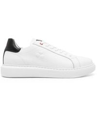 Peuterey - Logo-embossed Leather Sneakers - Lyst