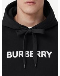 Burberry - Logo Hoodie - Lyst