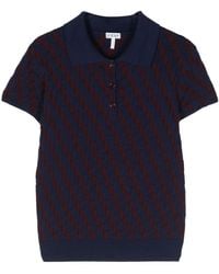 Loewe - Cotton Polo Shirt - Lyst