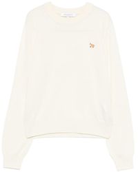 Maison Kitsuné - Baby Fox Wool Crewneck Jumper - Lyst
