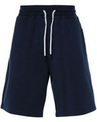 Brunello Cucinelli - Cotton Blend Bermuda Shorts - Lyst