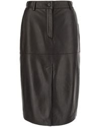 P.A.R.O.S.H. - Leather Trousers - Lyst