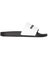men balenciaga slides