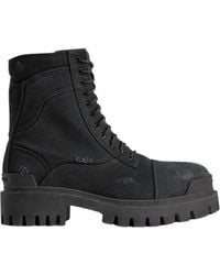 Balenciaga - Combat Strike Boot - Lyst