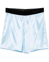 Tom Ford - Silk Pajama Shorts - Lyst