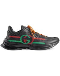 Gucci - Run Lace-up Sneakers - Lyst