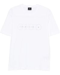 Paul Smith - Circles Organic Cotton T-Shirt - Lyst