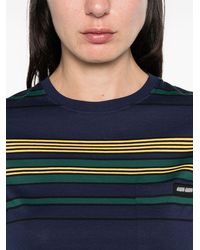 Miu Miu Sailor-collar T-shirt in White | Lyst UK