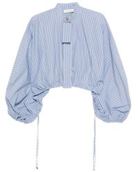 Zimmermann - Denim Cotton Blouse - Lyst