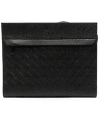 Ferragamo - Monogram Leather Pouch - Lyst