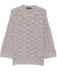 Fabiana Filippi - Wool Crewneck Sweater - Lyst