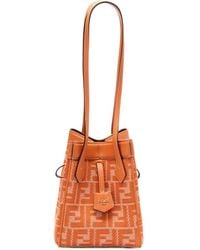 Fendi - Origami Mini Bucket Bag - Lyst