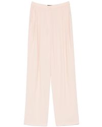 Emporio Armani - Wide-Leg Trousers - Lyst