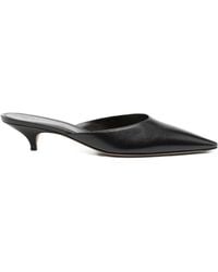 The Row - Liisa Leather Mules - Lyst
