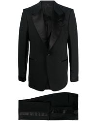 Tom Ford - Completo con revers a lancia - Lyst