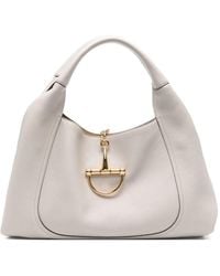 Gucci - Softbit Leather Shoulder Bag - Lyst