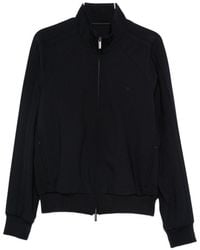 Emporio Armani - Wool Blend Bomber Jacket - Lyst