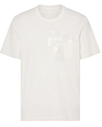 Maison Margiela - Taped Cotton T-Shirt - Lyst