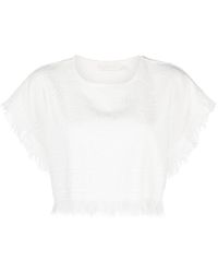 Zimmermann - Toweling Cropped Top - Lyst