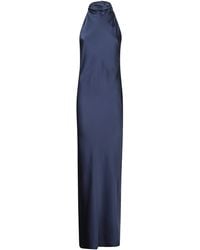 ACTUALEE - Long Dress With High Neck - Lyst