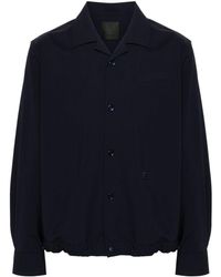 Givenchy - Logo Plaque Shirt - Lyst