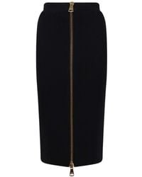 Elisabetta Franchi - Viscose Nylon Skirt - Lyst