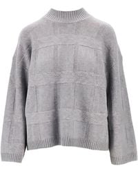 Emporio Armani - Wool Crewneck Sweater - Lyst