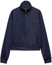 Prada - Zipped Sweatshirt - Lyst