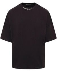 Palm Angels - Logo Cotton T-Shirt - Lyst
