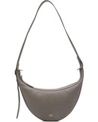 KHAITE - Small Augustina Leather Shoulder Bag - Lyst