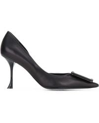Roger Vivier - Viv Ville Leather Pumps - Lyst