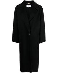 Loewe - Wool And Cashmere Coat - Lyst