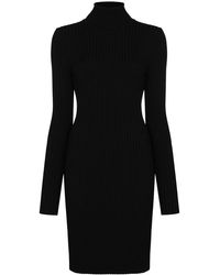 Wolford - Wool Ribbed Short Dress - Lyst