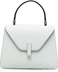 Valextra - Iside Mini Leather Handbag - Lyst
