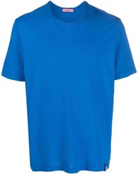 Drumohr - Round Neck Short-sleeved T-shirt - Lyst
