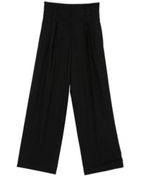 Semicouture - Matisse Wool Blend Trousers - Lyst