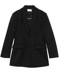 The Row - Bettina Wool Blazer Jacket - Lyst