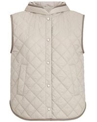 Brunello Cucinelli - Quilted Down Vest - Lyst