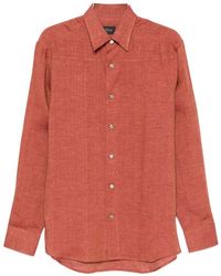 Brioni - Linen Shirt - Lyst