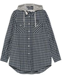 Miu Miu - Checked Flannel Shirt - Lyst