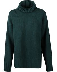 Jucca - Oversized Turtleneck Jumper - Lyst
