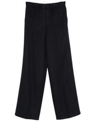 Semicouture - Lilia Wool Trousers - Lyst
