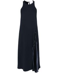 Erika Cavallini Semi Couture - Cady-texture Midi Dress - Lyst
