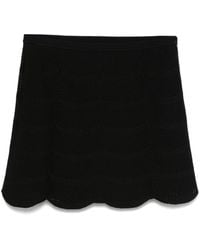 Tom Ford - Silk And Cotton Mini Skirt - Lyst